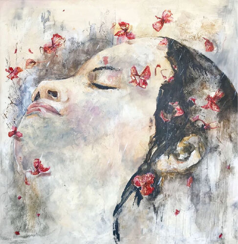HOME SWEET HOME by CARMEN ALMÉCIJA, Painting for Sale on Singulart