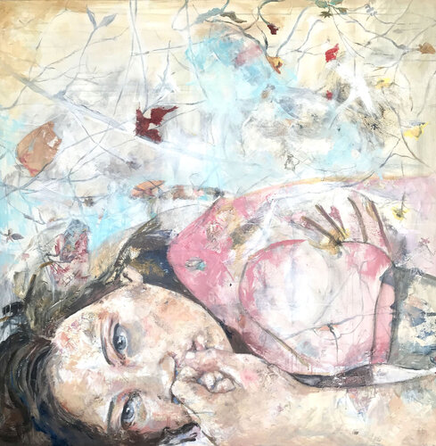 DE LA AGITACIÓN A LA CALMA by CARMEN ALMÉCIJA, Painting for Sale on Singulart