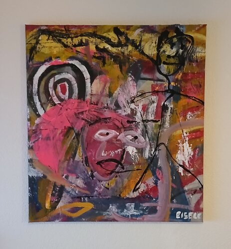 Attraction di Markus Eisele, Pittura in vendita su Singulart