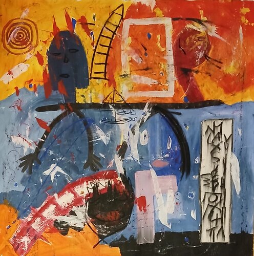 Childhood par Markus Eisele, Peinture en vente sur Singulart