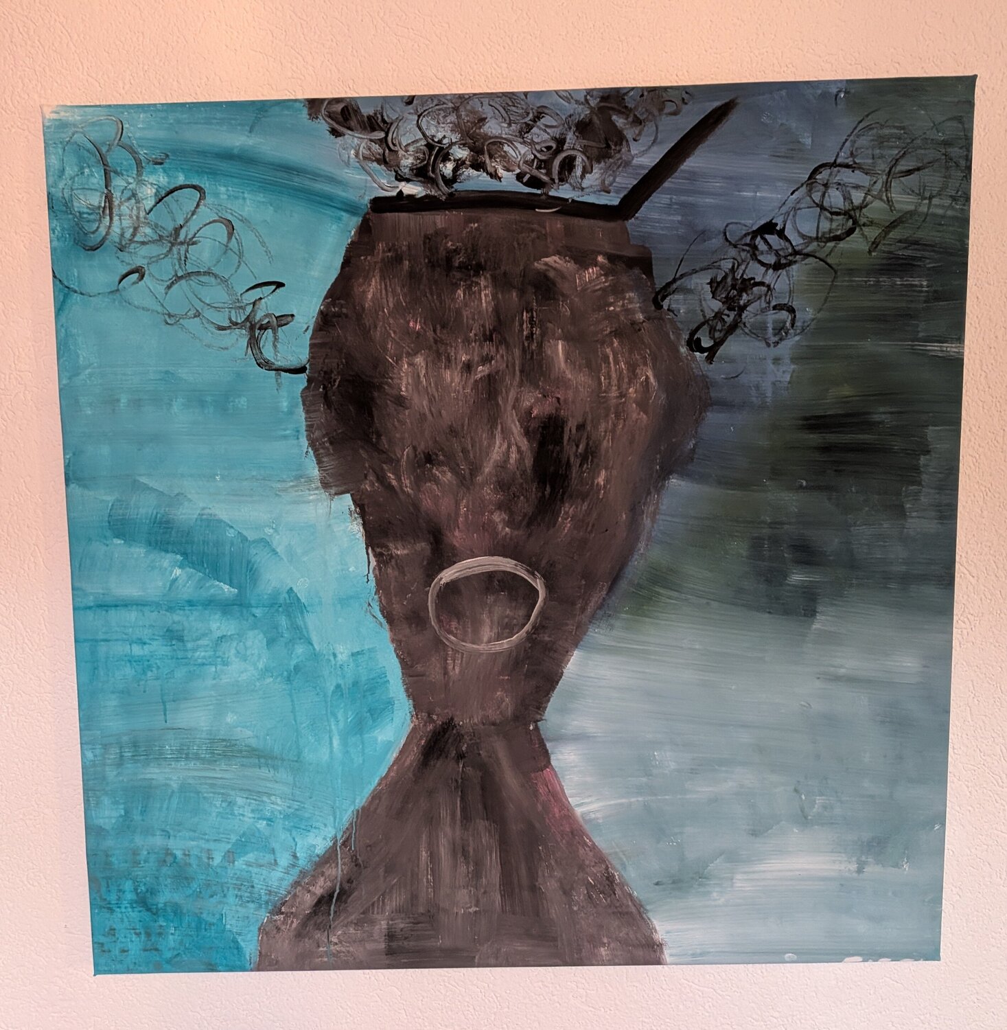 Stress Markus Eisele Original painting for sale