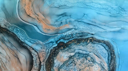 Drop In The Ocean van Martine Vanderspuy, Schilderij te koop op Singulart