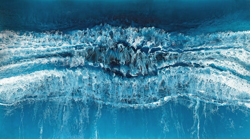 Ocean Kiss van Martine Vanderspuy, Schilderij te koop op Singulart