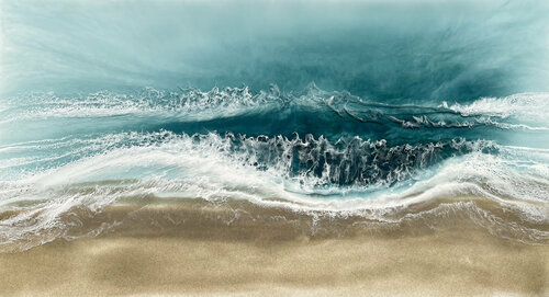 Ocean Eyes van Martine Vanderspuy, Schilderij te koop op Singulart