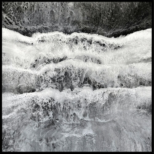 Black, White and In Between van Martine Vanderspuy, Schilderij te koop op Singulart