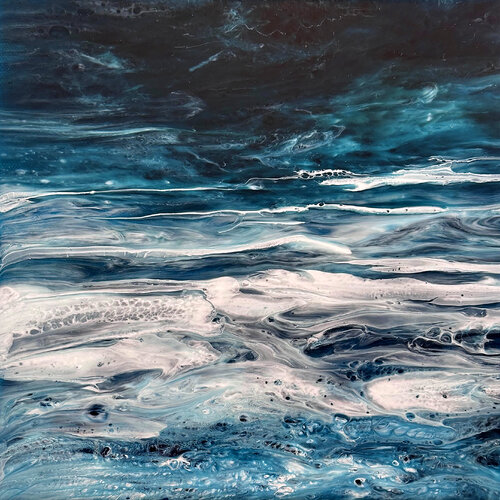 Blue Whispers Martine Vanderspuy