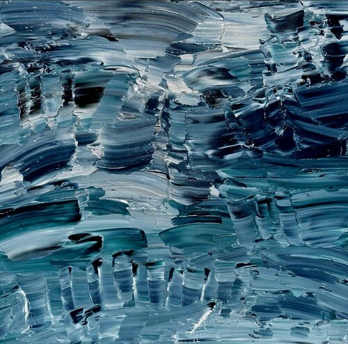 Rolling Surf di Martine Vanderspuy, Pittura in vendita su Singulart