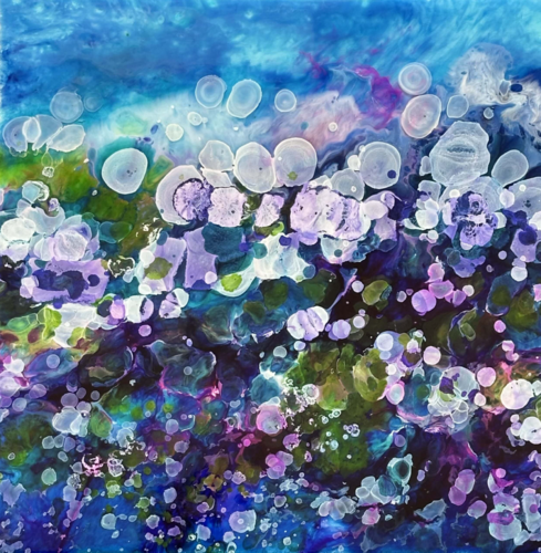 Coral Dance III di Martine Vanderspuy, Pittura in vendita su Singulart