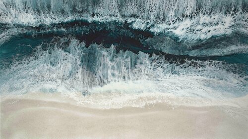Ocean Magic van Martine Vanderspuy, Schilderij te koop op Singulart