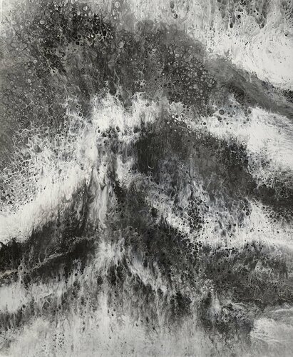 Foam II van Martine Vanderspuy, Schilderij te koop op Singulart