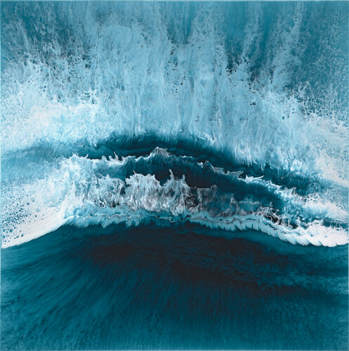 Rushing Back In van Martine Vanderspuy, Schilderij te koop op Singulart