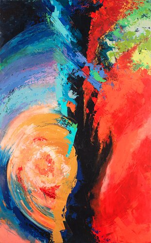 New Star van Natalia Shutiak, Schilderij te koop op Singulart