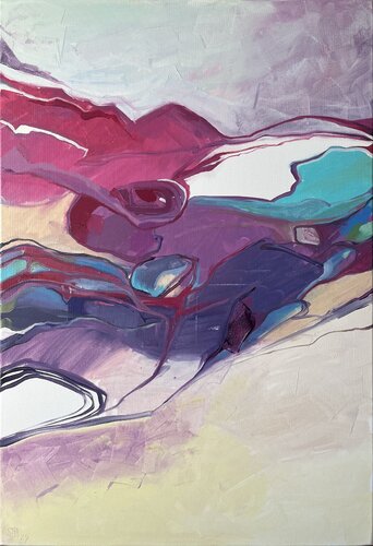 Longing Touch van Natalia Shutiak, Schilderij te koop op Singulart