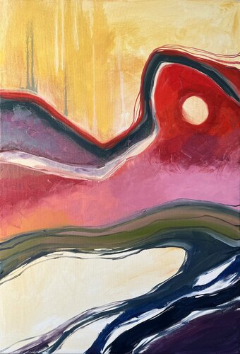 Unspoken van Natalia Shutiak, Schilderij te koop op Singulart