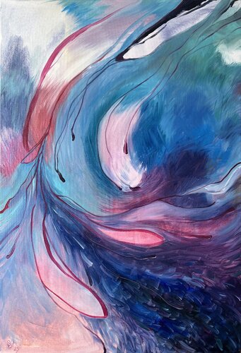 Deep Immersion van Natalia Shutiak, Schilderij te koop op Singulart