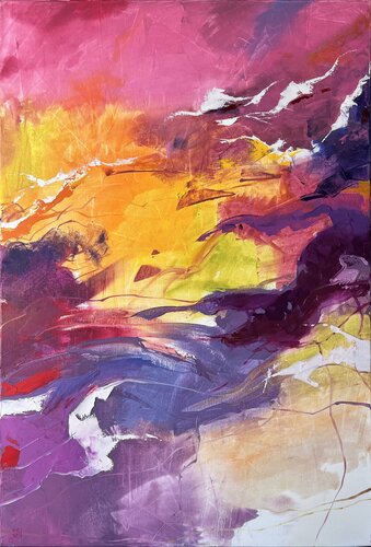 Pulsation of Arousal van Natalia Shutiak, Schilderij te koop op Singulart