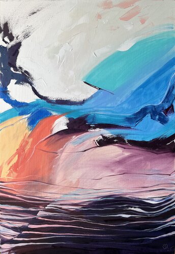 Exhale di Natalia Shutiak, Pittura in vendita su Singulart