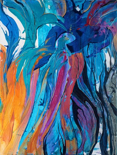 Quiet Breathing di Natalia Shutiak, Pittura in vendita su Singulart