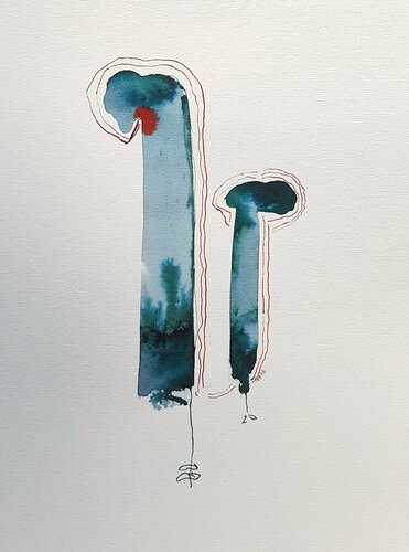Simple Mind von Alexandra Briois, Werk auf Papier kaufen auf Singulart