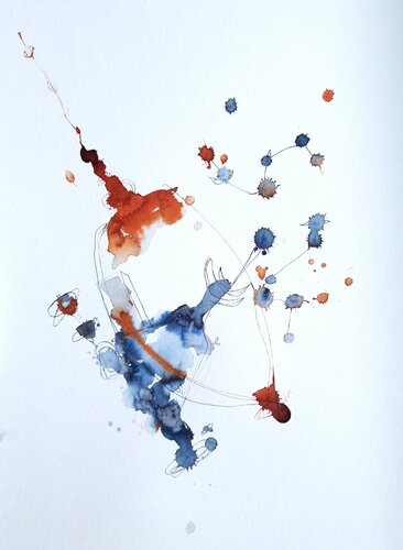 Cell membrane von Alexandra Briois, Werk auf Papier kaufen auf Singulart
