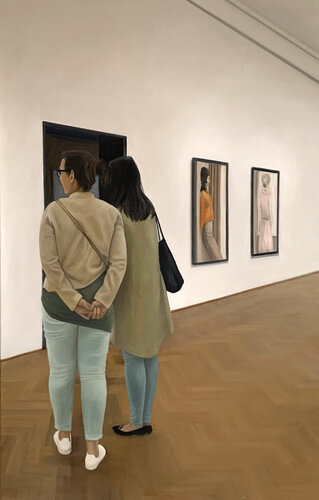 Inside the Museum de marjon van Boeckel, Pintura a la venta en Singulart