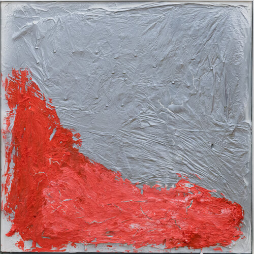 Himmel und Erde, 60 cm x 60 cm van dagmar cavadini, Schilderij te koop op Singulart