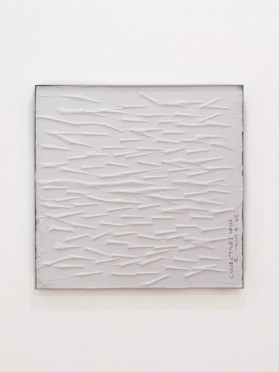 collective I weiß, 60 cm x 60 cm dagmar cavadini