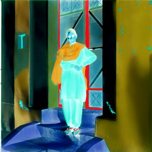 SHIVA BLUES 2 by Anne Garde, Photography for Sale on Singulart