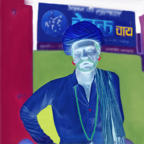 SHIVA BLUES 6 by Anne Garde, 사진 for Sale on Singulart