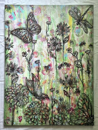 Sommer im Garten de Lena Luzius, Pintura a la venta en Singulart