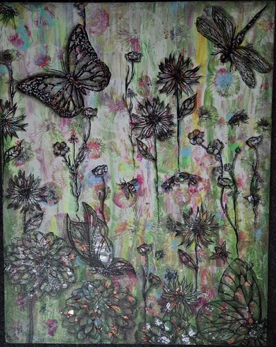 Sommer im Garten by Lena Luzius, Painting for Sale on Singulart