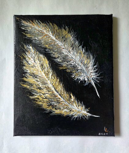 Weightlessness/Schwerelosigkeit de Lena Luzius, Pintura a la venta en Singulart
