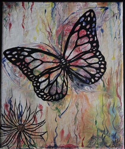 Life is one day long von Lena Luzius, Malerei kaufen auf Singulart