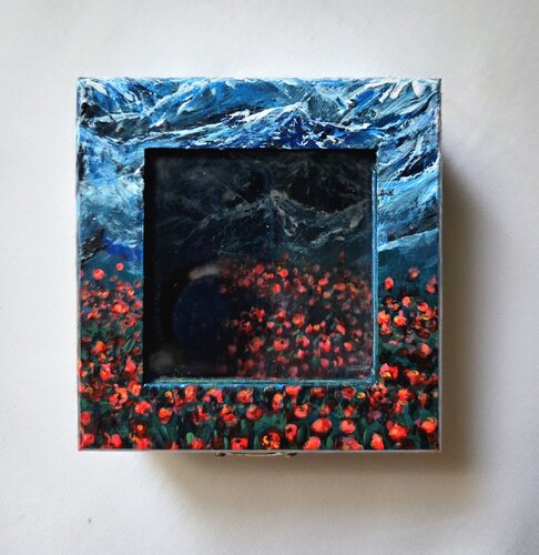 Almaty- das Heimweh de Lena Luzius, Pintura a la venta en Singulart