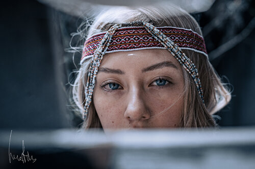 Fotografía Fine Art: Retrato Conceptual de Princesa Druida di Raul Martin, Fotografia in vendita su Singulart