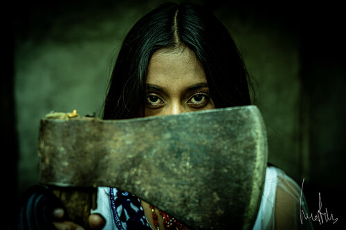 ¡¡Pieza exclusiva!! - El último latido de la cultura Puruwa par Raul Martin, Photographie en vente sur Singulart