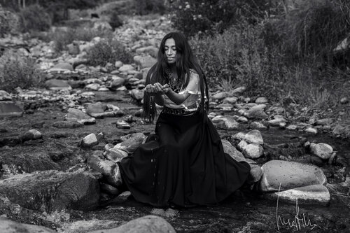 ¡¡Pieza única!! - Obra artística sobre limpias ancestrales y espiritualidad by Raul Martin, Photography for Sale on Singulart