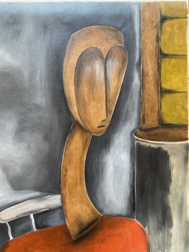 Ascolto di Tina Bevilacqua, Pittura in vendita su Singulart