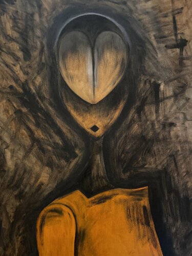 Lonely Soul (Anima Solitaria) de Tina Bevilacqua, Pintura a la venta en Singulart