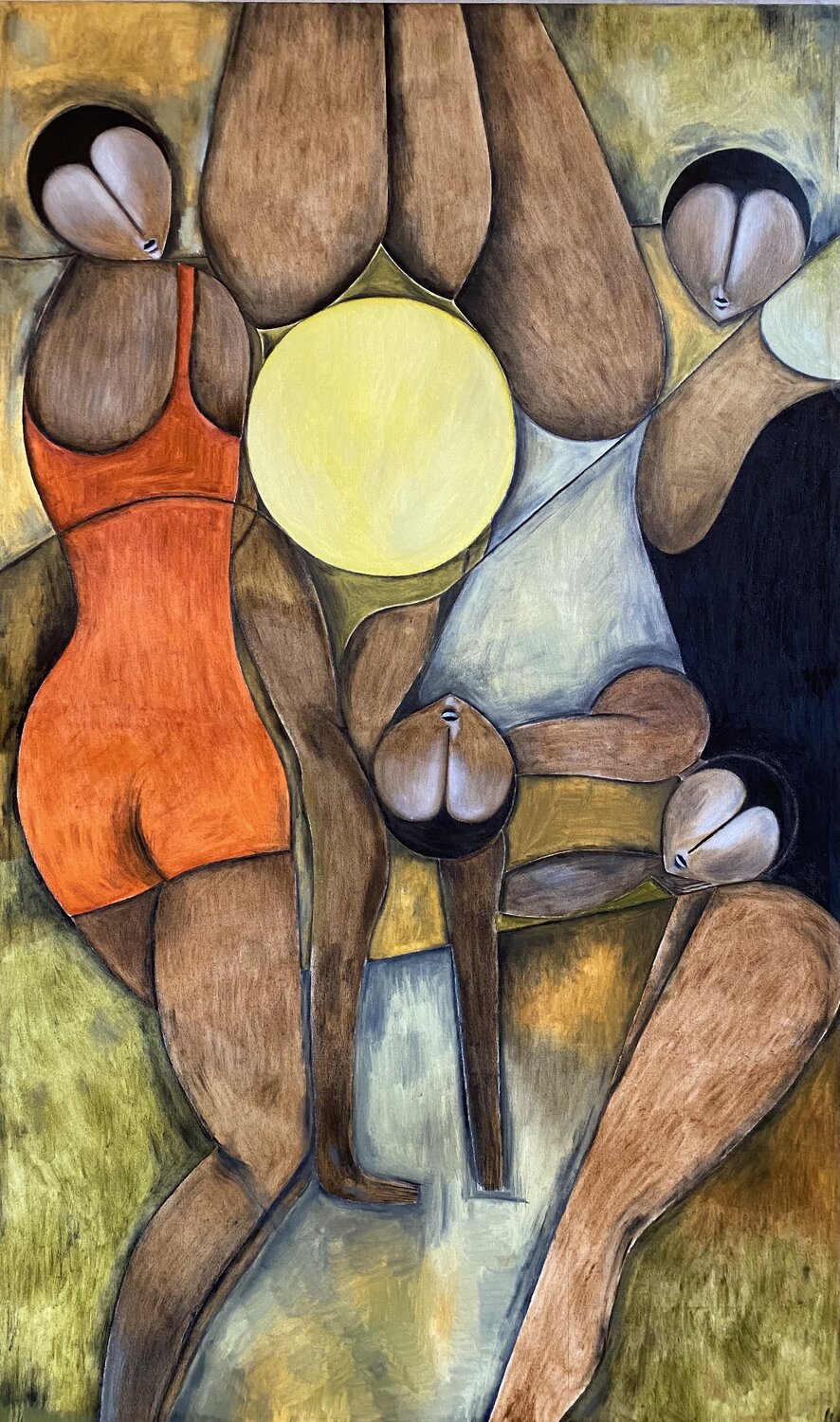 Grembo condiviso Tina Bevilacqua Original painting for sale