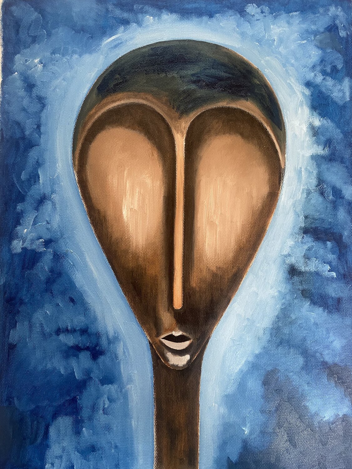 Dalla serie (Lonely Soul) Tina Bevilacqua Peinture originale à vendre