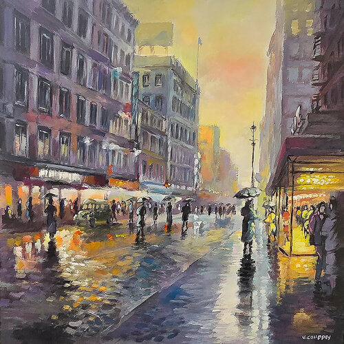 Après la pluie… le soleil ! von Vincent COUPPEY, Malerei kaufen auf Singulart