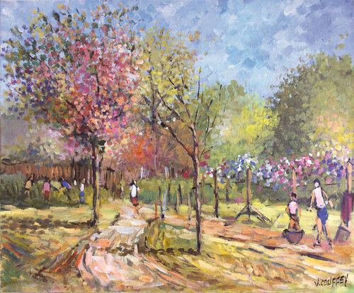 Le Verger rucher par Vincent COUPPEY, Peinture en vente sur Singulart