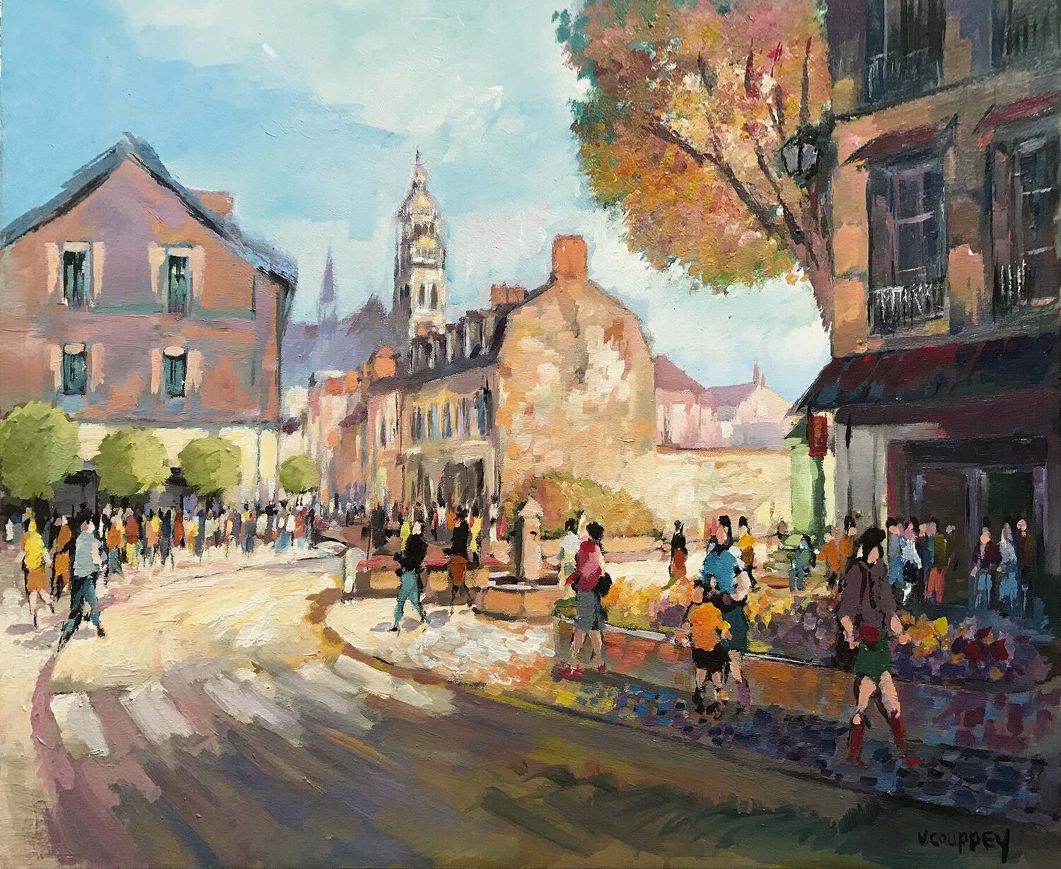 La Grande Rue de L'Isle-Adam Vincent COUPPEY