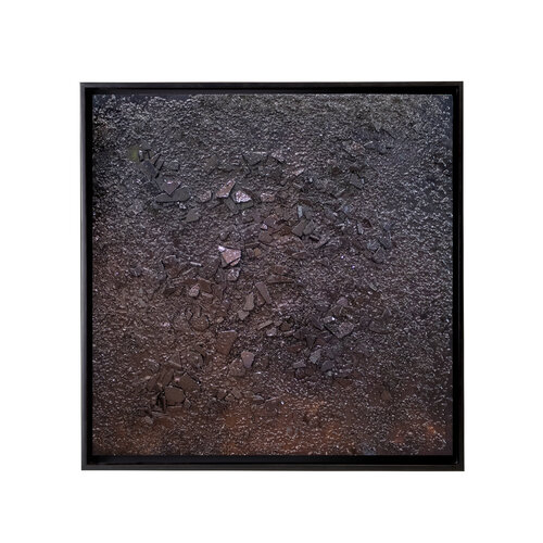 Black red by Sergio Villa, Painting for Sale on Singulart