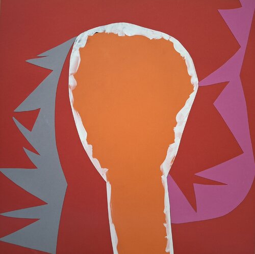 Head 36 van Márta Nyilas, Schilderij te koop op Singulart