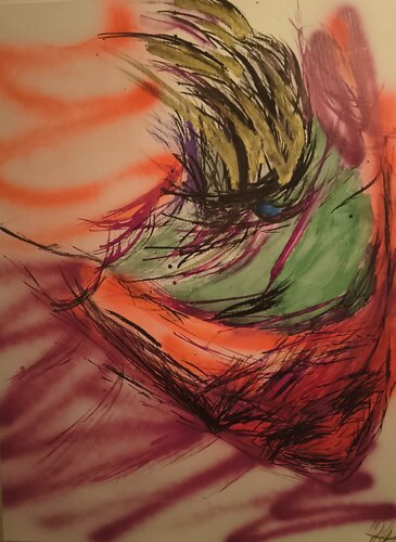 Mistique van Maria Carpino, Schilderij te koop op Singulart
