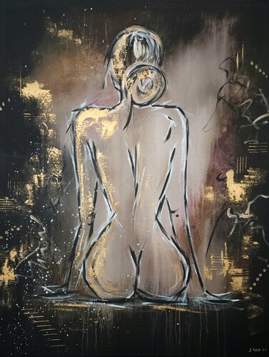 Steffy par Asta Vehviläinen, Peinture en vente sur Singulart