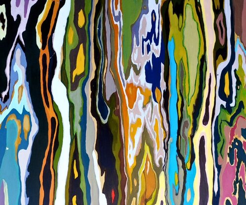 into the wild van Linda Schneider, Schilderij te koop op Singulart