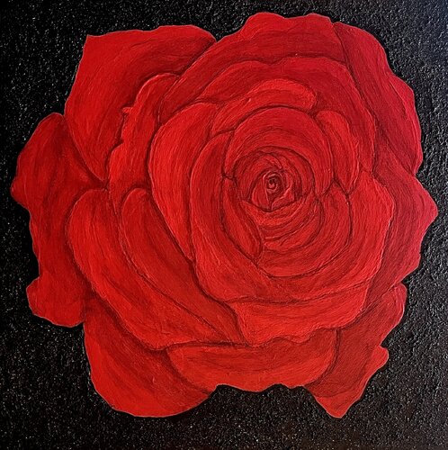 La rose van Sophonie Pierre, Schilderij te koop op Singulart